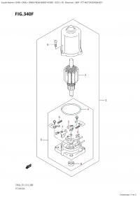 340F - Ptt Motor (Df60A:e01) (340F - ��������� ������������ (Df60A: e01))