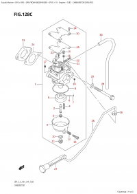 128C - Carburetor (Df6:P01) (128C - ���������� (Df6: P01))