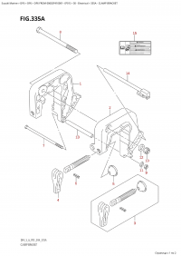335A - Clamp Bracket (335A - ��������� ������)