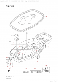 412C - Lower Cover (Df6:P01) (412C - ������ ����� ������� (Df6: P01))