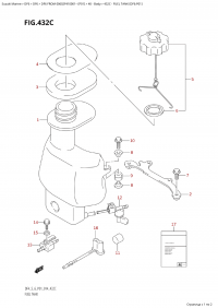 432C - Fuel Tank (Df6:P01) (432C - ��������� ��� (Df6: P01))