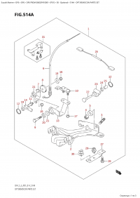 514A - Opt:remocon Parts Set (514A - �����: ������������ �������� ��)