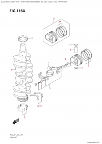 116A - Crankshaft (116A - )