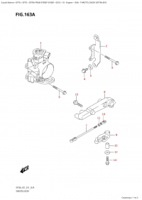 163A - Throttle Body (Df70A:e01) (163A -   (Df70A: e01))