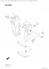 335A - Clamp Bracket (Df70A:e01) (335A -   (Df70A: e01))