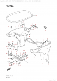 410A - Side Cover (Df70A:e01) (410A -   (Df70A: e01))