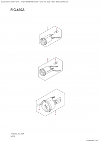 460A - Meter (Df70A:e01) (460A -  (Df70A: e01))