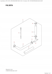 507A - Opt:water Pressure Gauge Sub Kit (507A - :     )