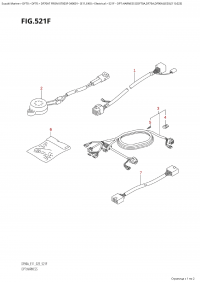 521F  - Opt:harness ((Df70A,Df75A,Df90A):(E03,E11):023) (521F - �����: ���� �������� ( (Df70A, Df75A, Df90A) : (E03, E11) : 023))