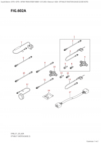 602A  - Opt:multi Function Gauge (2) (See  Note) (602A - �����: multi Function Gauge (2) (See Note))
