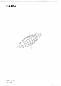 475A - Squeeze Pump ((E03,E11):N / Tank:n / Fuel Hose) (475A -    ( (E03, E11) : N / Tank: n /  ))