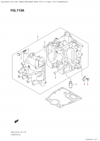 113A - Cylinder Block (113A - ���� ��������)