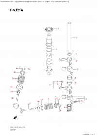 121A - Camshaft (Df8A:p01) (121A - ����������������� ��� (Df8A: p01))