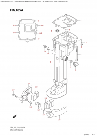 405A - Drive Shaft Housing (405A - ������ ���� ��������)