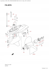 407A - Gear Case (407A - ������ ������� �������)
