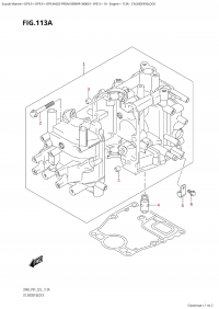 113A - Cylinder Block (113A -  )