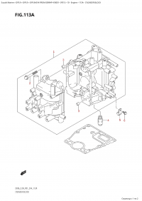 113A - Cylinder Block (113A - ���� ��������)