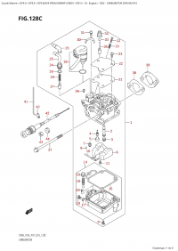 128C - Carburetor (Df9.9A:p01) (128C - ���������� (Df9.9A: p01))
