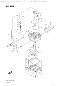 128E - Carburetor (Df9.9A:023) (128E -  (Df9.9A: 023))