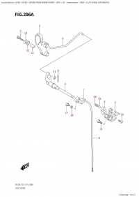 206A - Clutch Rod (Df9.9B:p01) (206A - ���� ��������� (Df9.9B: p01))