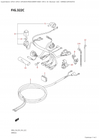 322C - Harness (Df9.9A:p01) (322C - ���� �������� (Df9.9A: p01))