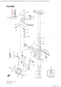336C - Swivel Bracket (Df9.9A:p01) (336C - ���������� ��������� (Df9.9A: p01))