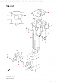 405A - Drive Shaft Housing (405A - ������ ���� ��������)