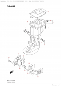 405A - Drive Shaft Housing (405A - ������ ���� ��������)