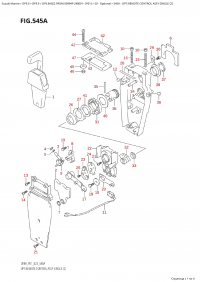 545A - Opt:remote  Control Assy  Single  (2) (545A -    ,  (2))