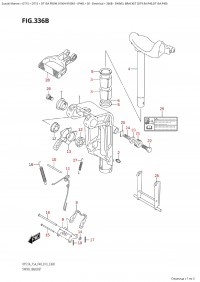 336B - Swivel Bracket (Dt9.9A:p40,Dt15A:p40) (336B -   (Dt9.9A: p40, Dt15A: p40))