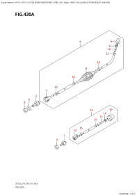 430A - Fuel Hose (Dt9.9Ak:p36,Dt15Ak:p36) (430A -   (Dt9.9Ak: p36, Dt15Ak: p36))