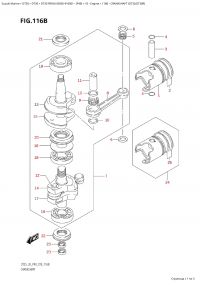 116B - Crankshaft (Dt30,Dt30R) (116B -  (Dt30, Dt30R))