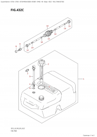 432C - Fuel Tank (Dt30) (432C -   (Dt30))