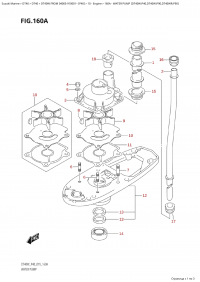 160A - Water Pump (Dt40W:p40,Dt40W:p90,Dt40Wr:p90) (160A - ������� ����� (Dt40W: p40, Dt40W: p90, Dt40Wr: p90))
