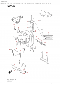 336B - Swivel Bracket (Dt9.9A:p40,Dt15A:p40) (336B -   (Dt9.9A: p40, Dt15A: p40))