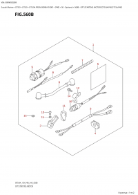 560B  -  Opt:starting  Motor  (Dt9.9A:p40,Dt15A:p40) (560B - :  (Dt9.9A: p40, Dt15A: p40))