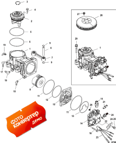 Air Compressor Components 250, Sn# 1b885131 And Below (Air Compressor Components 250, Sn# 1b885131  )