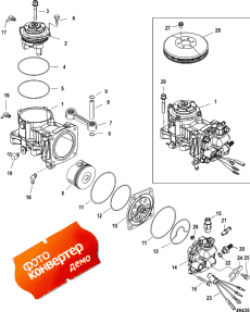 Air Compressor Components 250, Sn# 1b885132 And Up (Air Compressor Components 250, Sn# 1b885132  )