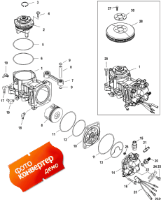 Air Compressor Components, Sn# 1b885131 And Below (Air Compressor Components, Sn# 1b885131  )