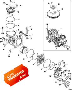 Air Compressor Components, Sn# 1b885132 And Above (Air Compressor Components, Sn# 1b885132  )