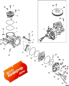 Air Compressor Components, Sn# 1b885132 And Up (Air Compressor Components, Sn# 1b885132  )