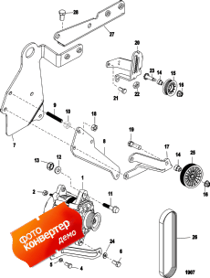 Alternator And Brackets (  s)