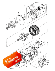 Alternator (mando) #ac155603 ( (mando) #ac155603)