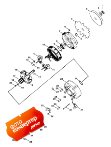 Alternator (motorola #8mr2039k) ( (motorola #8mr2039k))