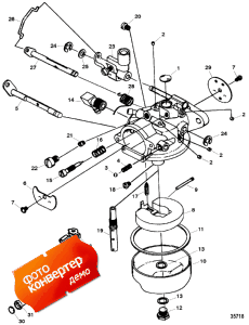 Carburetor (15 Hp Model) (1300-852550a1) ( (15 Hp Model) (1300-852550a1))