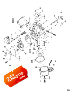 Carburetor (seapro/marathon 20/25) ( (seapro / marathon 20 / 25))