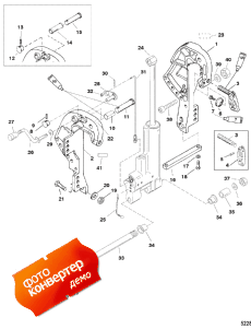 Clamp Bracket (gas Assist Trim) (  (gas Assist Trim))