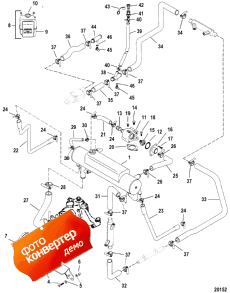 Closed Cooling System (454 Mag Mpi Horizon) (Closed  System (454 Mag Mpi Horizon))