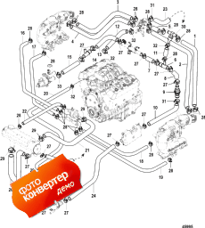 Closed Cooling System, Hoses (Closed  System, s)