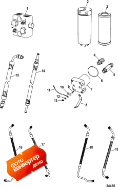 Connector Blocks And Hydraulic Hoses ( Blocks  Hydraulic s)